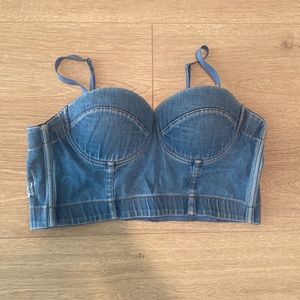 COPY - Denim bustier